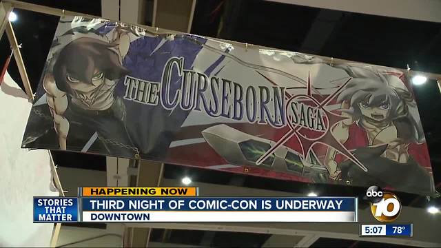 San Diego-based comic artists share spotlight at Comic Con