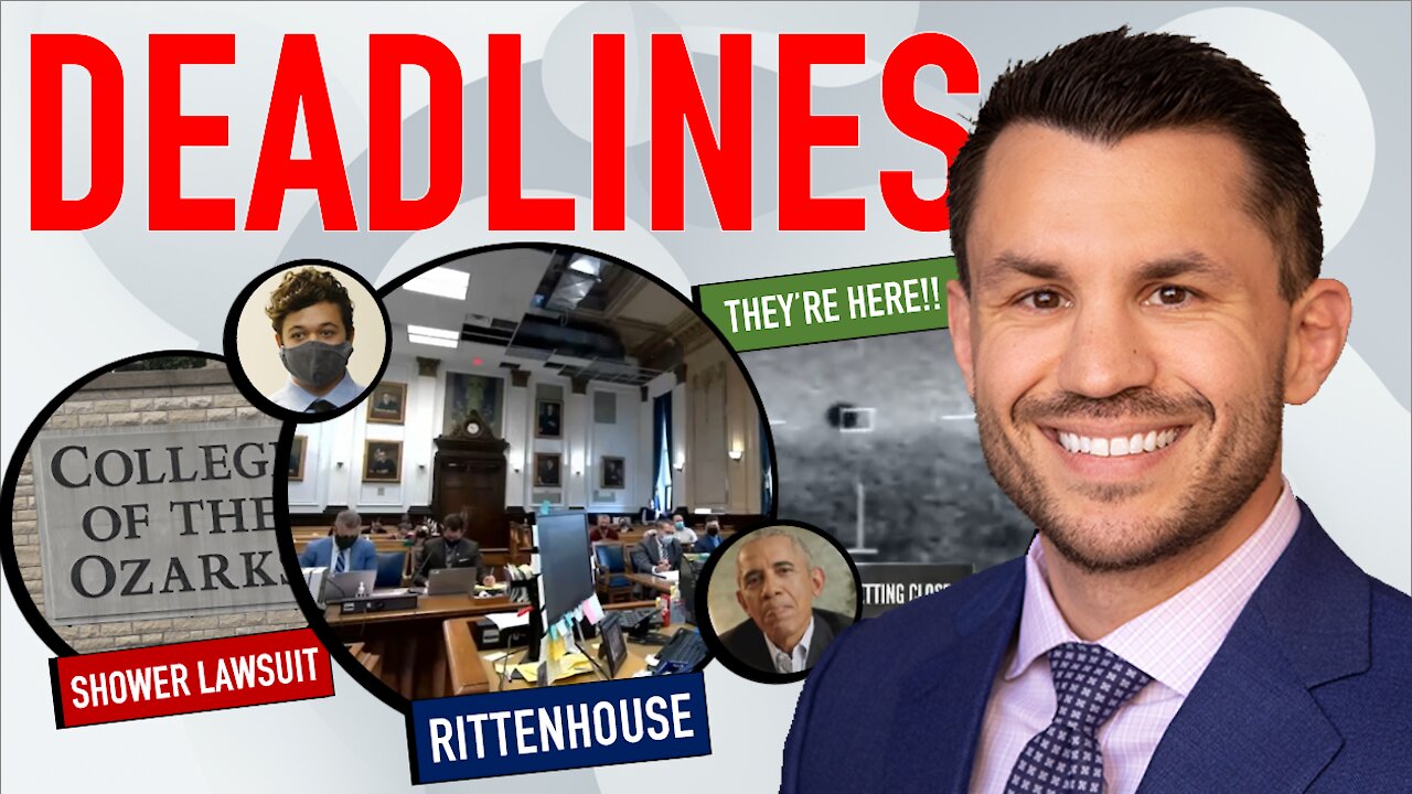 Rittenhouse Case Update, Ozark Christian College Transgender Shower Lawsuit, Obama Confirms UFOs?