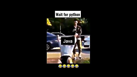 lmao 😆... wait for Python 😂