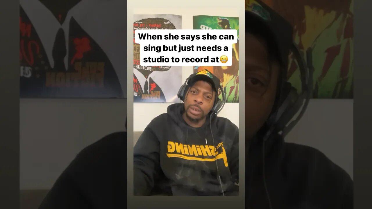 When she thinks she can sing‼️😂🤦🏾‍♂️