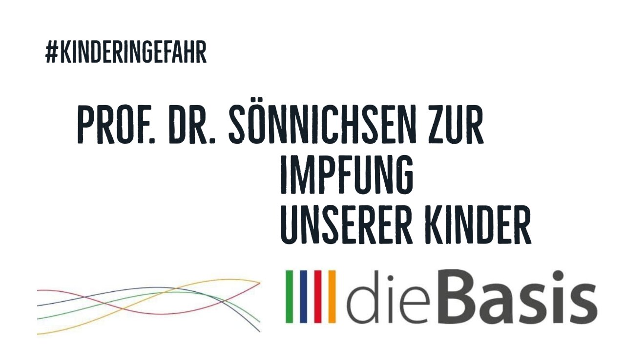 Prof. Dr. Sönnichsen zur Impfpflicht für Kinder