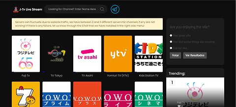 Change Channel Server on J-Tv Live Stream!