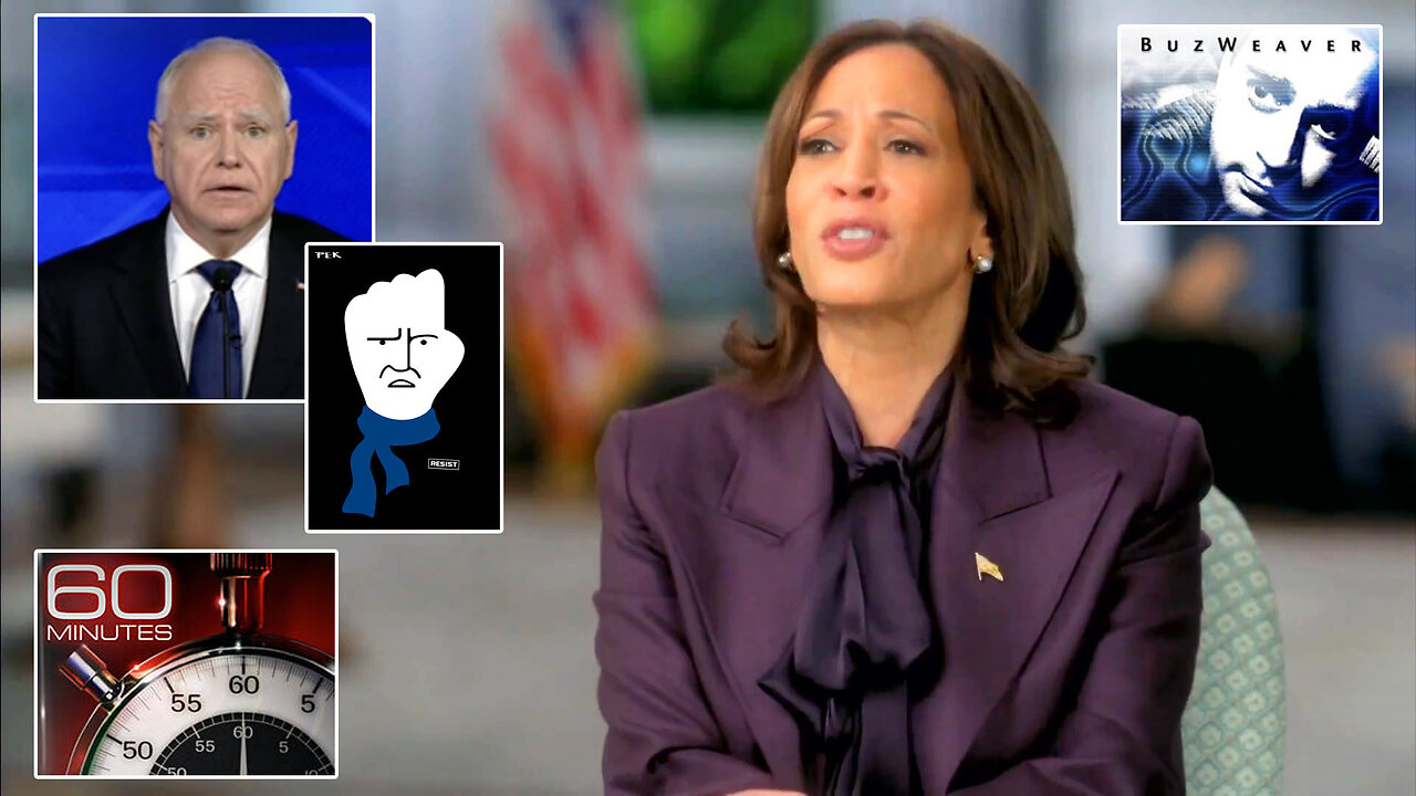 60 Minutes Kamala Harris and Time Walz Were ABYSMAL They Tanked Themselves