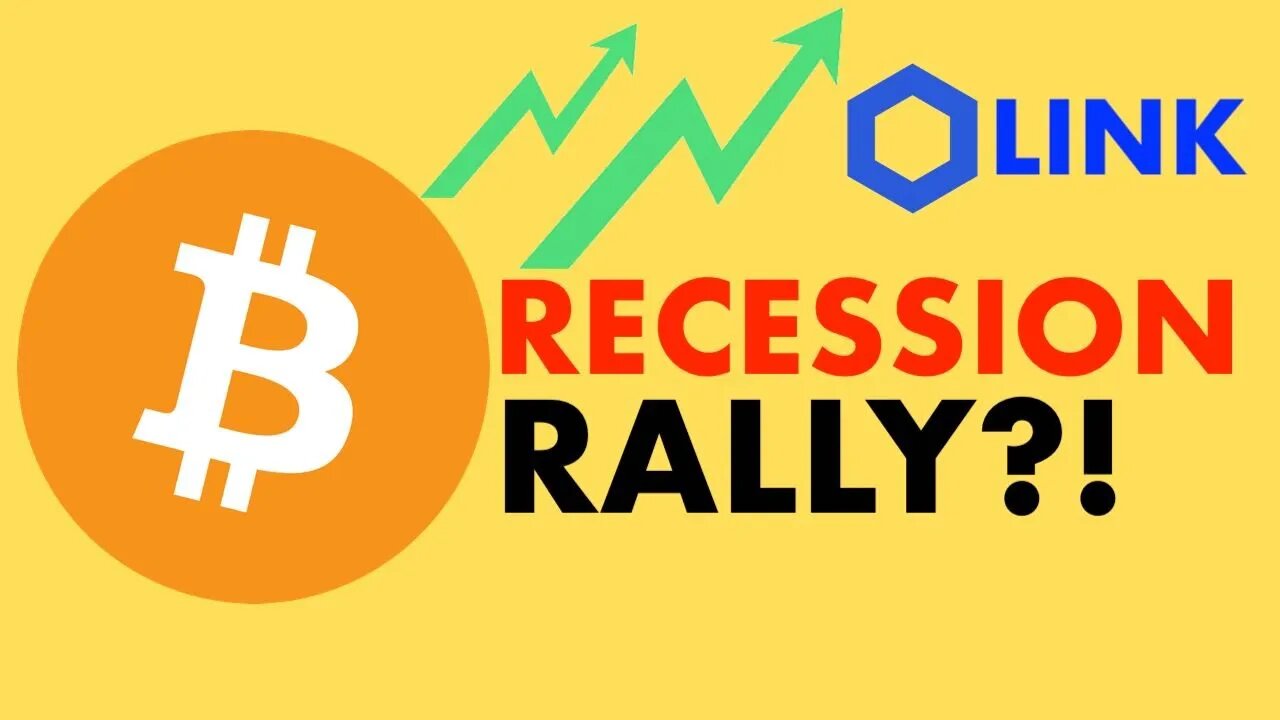 #BITCOIN NEAR A BREAKOUT LEVEL | DISCUSSING RECESSION TIMELINE | #CHAINLINK LONG POSITION