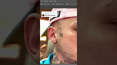 Toguro tendo as tatuagens removidas 💻✅