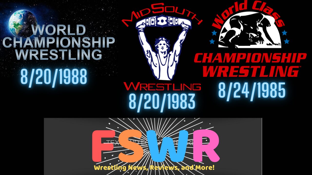 Classic Wrestling: NWA WCW 8/20/88, Mid-South Wrestling 8/20/83, WCCW 8/24/85 Recap/Review/Results