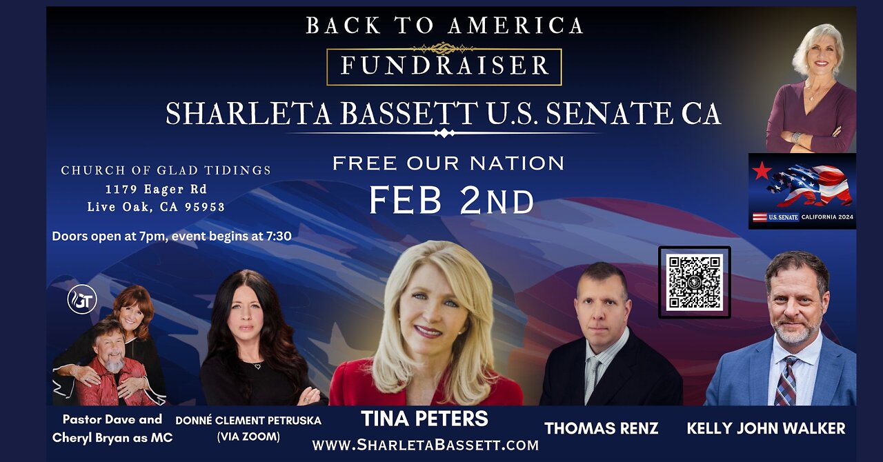 Back To America Feb 2nd Fundraiser - NO FEAR