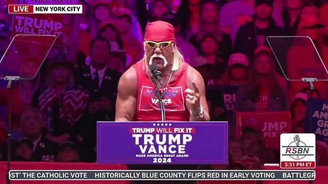 Hulk Hogan’s Full Speech at Madison Square Garden, See What he Said