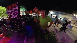 Tiki Jeepi - Promenade at Sunset Walk - Kissimmee, Florida Halloween Car Show #insta360