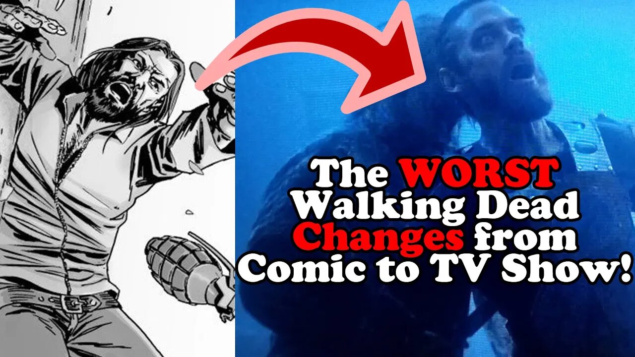 The WORST Changes from The Walking Dead Comic to TV