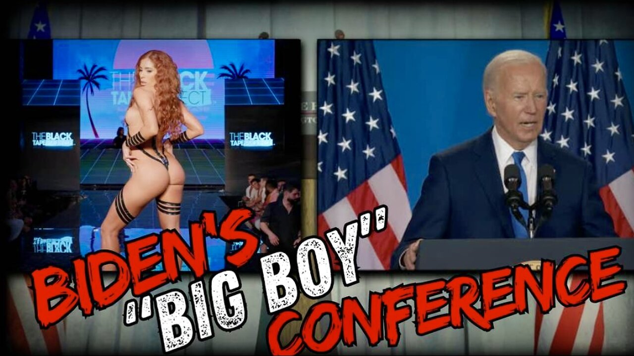 REACTION VIDEO: Alex Jones and Owen Shroyer Watch as Biden Gaffes and Mumbles Through His "Big Boy" Press Conference.