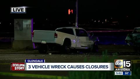 Two dead after crash in Glendale