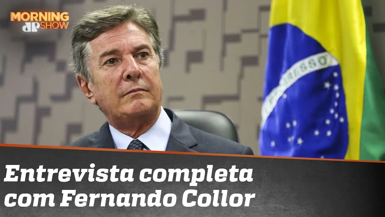 Assista à íntegra da entrevista com Fernando Collor