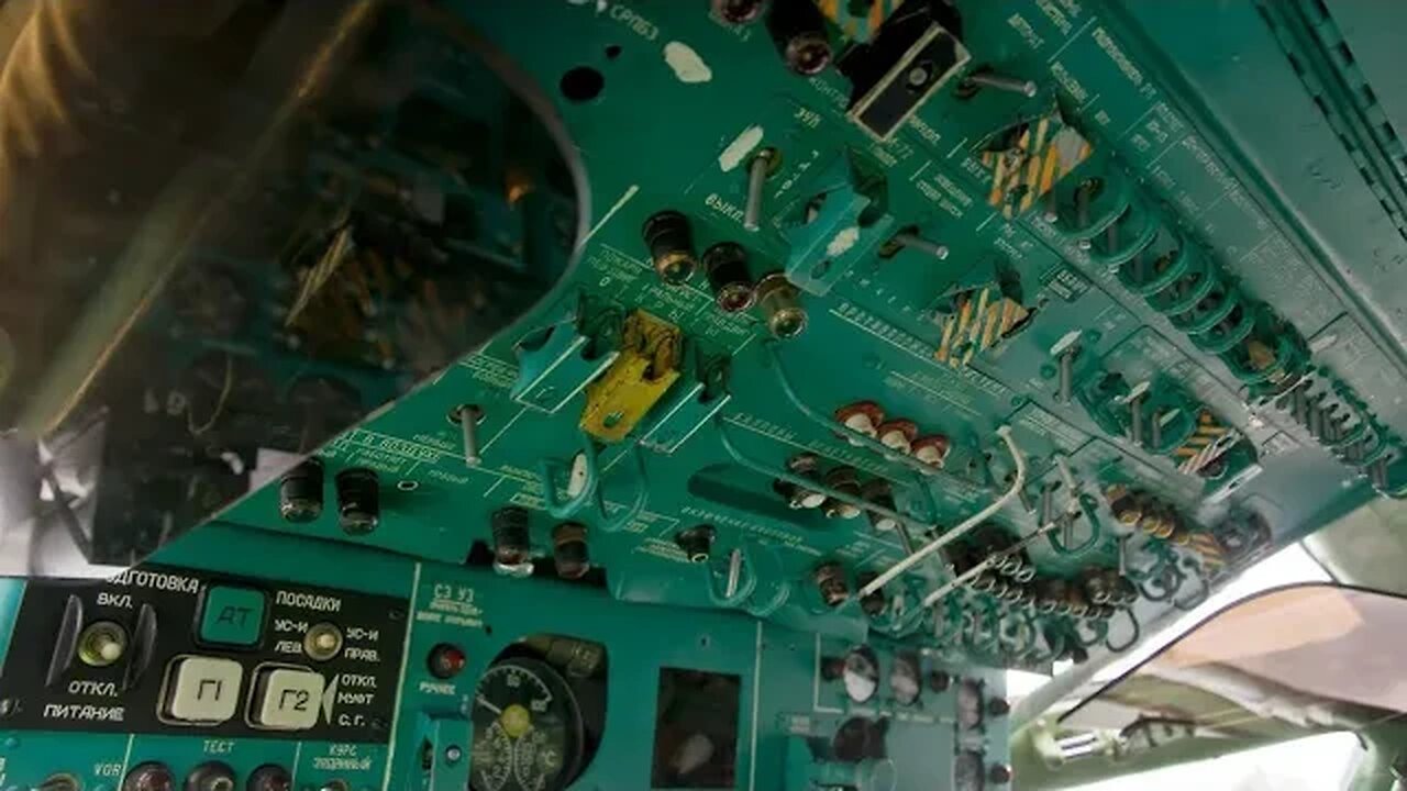 Inside and Outside the Tupolev Tu-134 (RA-65565)