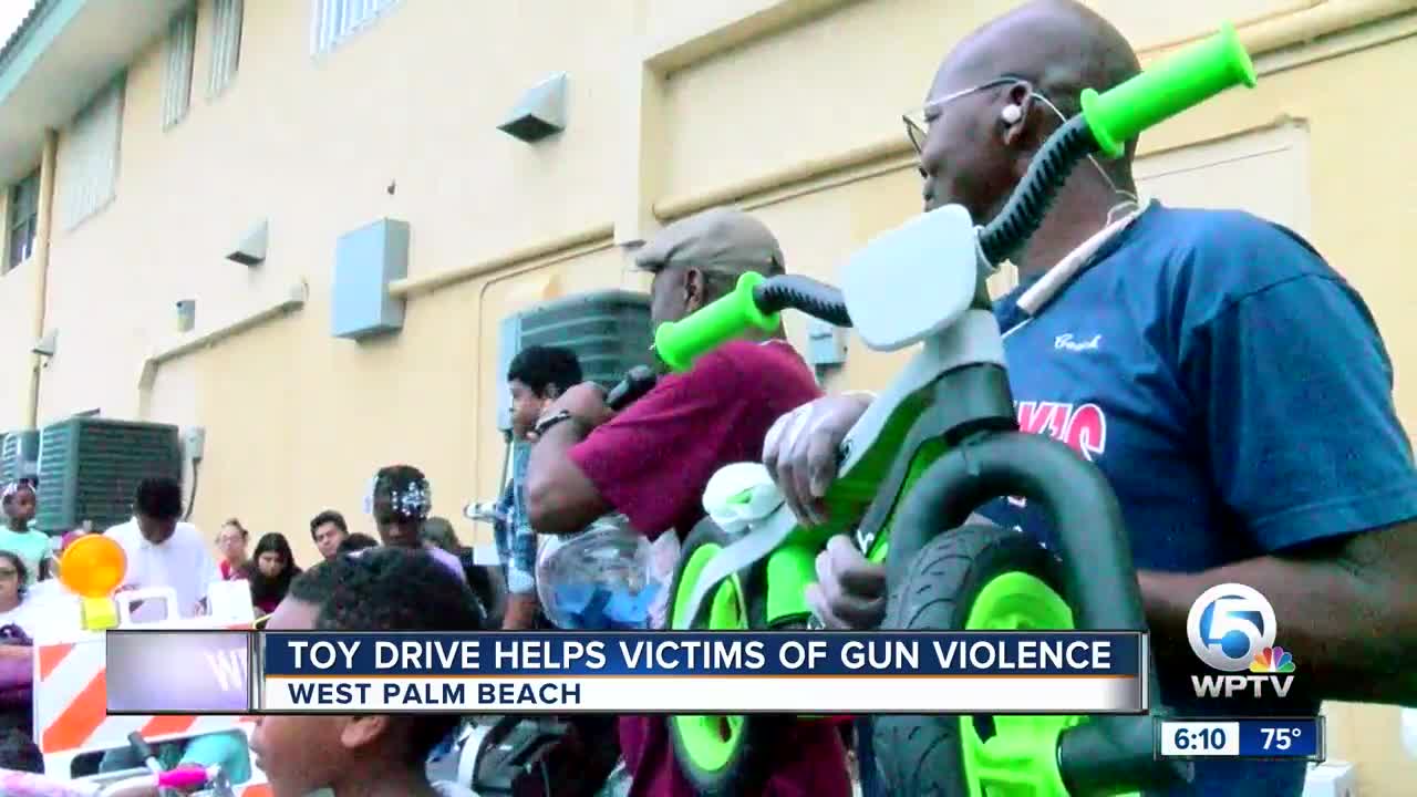 Toy drive helps victims of gun violence