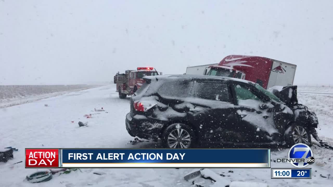 Live Colorado traffic updates as another round of snow arrives