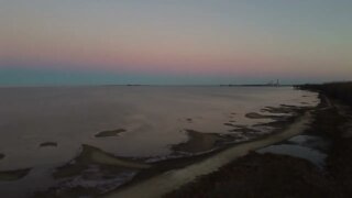 Sunset over Saginaw Bay