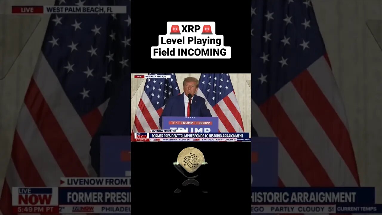 XRP Donald Trump Level Playing Field INCOMING! US Dollar Collapse World Reserve Currency Status Lost