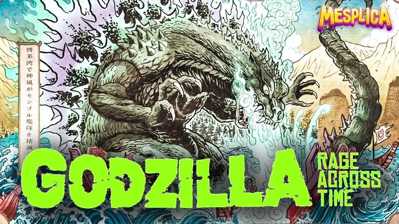 GODZILLA RAGE ACROSS TIME #1 [ A HISTÓRIA ÉPICA DE COMO GODZILLA SALVOU O JAPÃO ]