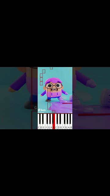 THIS IS INSANE! 🤯 GRIMACE (@LankyBox) - Octave Piano Tutorial