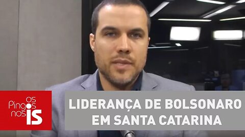 Felipe Moura Brasil comenta liderança de Bolsonaro em Santa Catarina