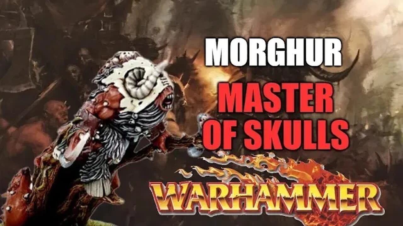 MORGHUR THE MASTER OF SKULLS WARHAMMER FANTASY LORE 💀💀💀