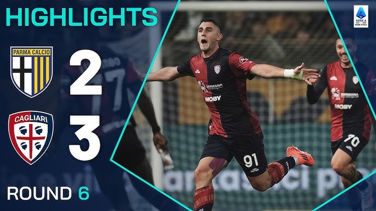 PARMA-CAGLIARI 2-3 | HIGHLIGHTS | Late Piccoli goal secures first win for Cagliari | Serie A 2024/25