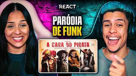 PEJOTA - A Cara do Crime (Buggy, Doflamingo, Crocodile, Mihawk) | [React em Casal] 🔥