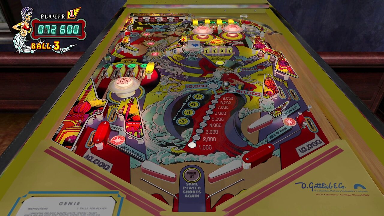 Let's Play: The Pinball Arcade - Genie (PC/Steam)