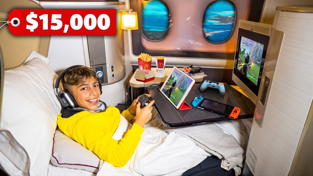 Traveling FIRST CLASS To DUBAI! ($15,000 Seat)