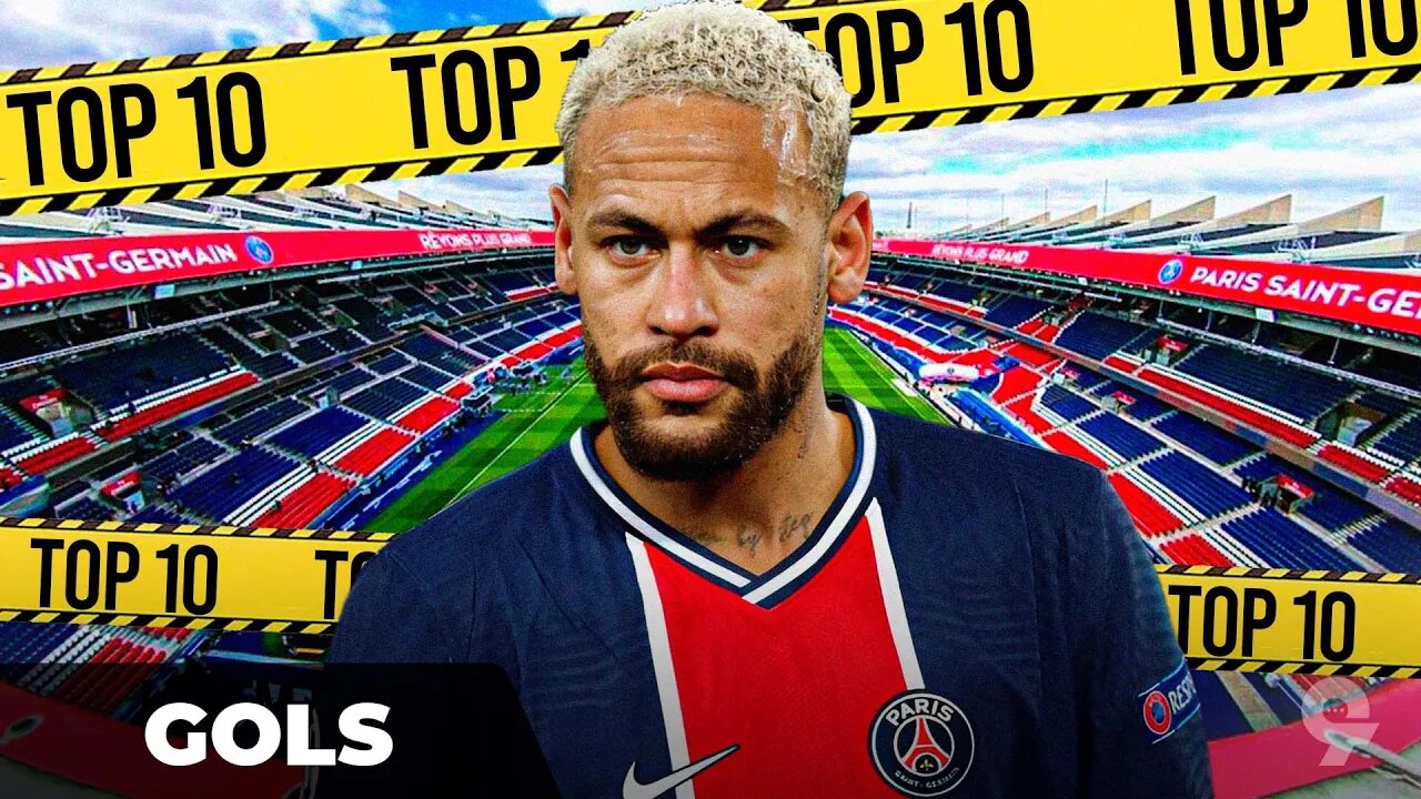 ♫ TOP 10 - Gols do Neymar Jr | Paródia Léo Santana - Zona de Perigo