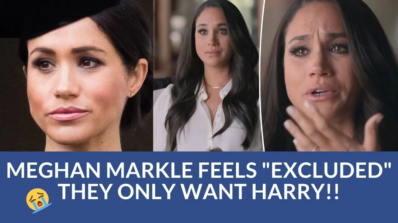 Meghan Markle Feels "EXCLUDED" They Only Want Prince Harry & Now Less Popular Than Prince Andrew!