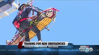 TFD trains for crane rescues