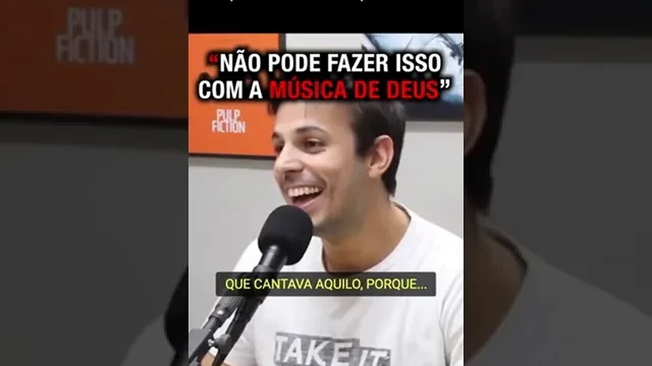 "NÃO PODE FAZER ISSO COM A MÚSICA DE DEUS" com Murilo Couto | Planeta Podcast #shorts