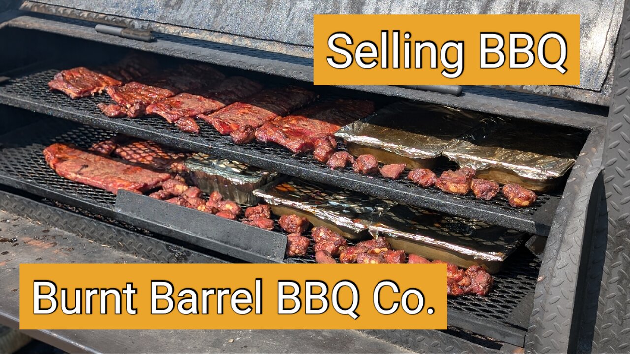 SELLING BBQ AND HAVING FUN WITH BURNT BARREL BBQ CO.