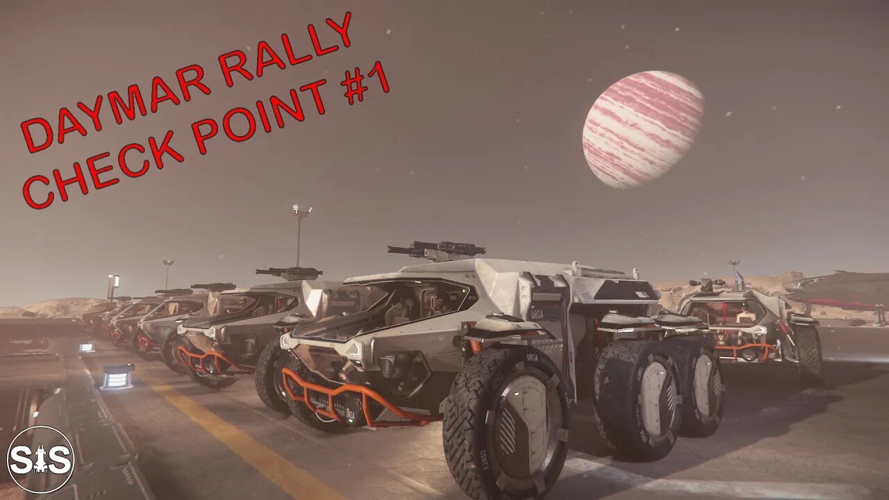 DAYMAR RALLY 92km LONG RACE!!! #starcitizen
