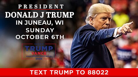 LIVE: President Trump in Juneau, WI