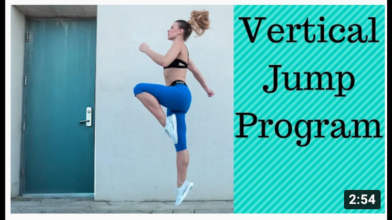 The best vertical jump program