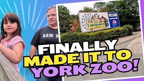 We Finally Get To Visit The Zoo (but the rides are still closed)
