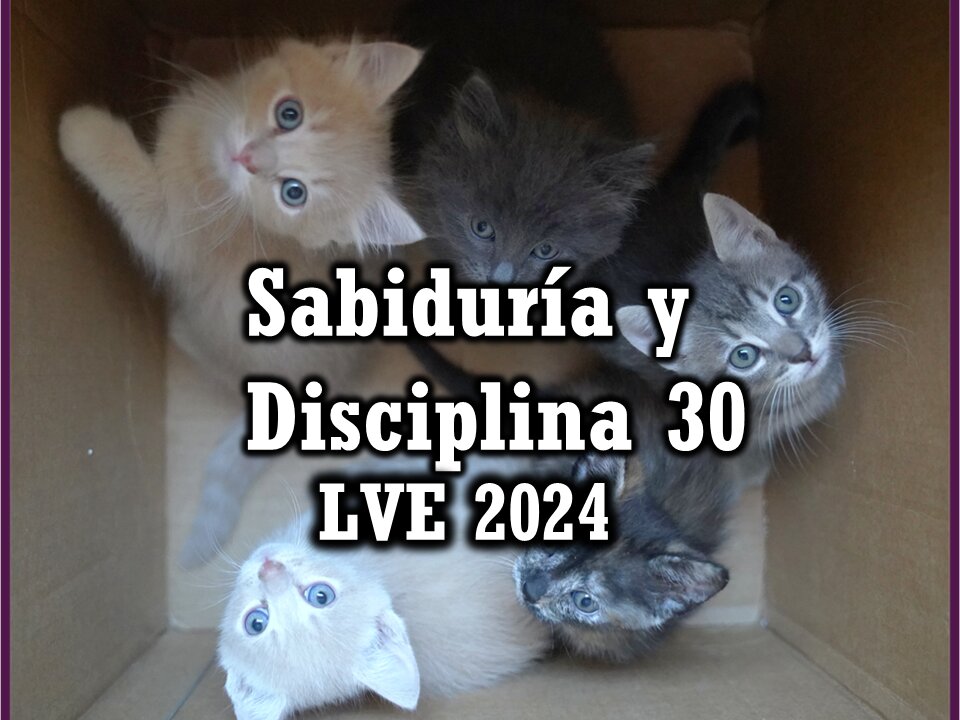Sabiduría y Disciplina 30 - ¿Podemos cambiar el Apocalipsis? 13