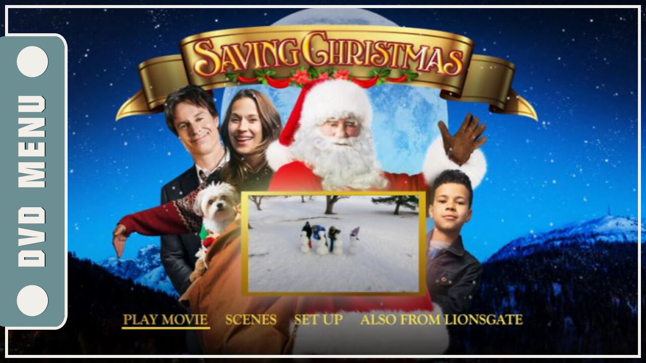 Saving Christmas - DVD Menu