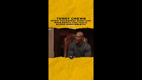 @terrycrews When you repeat what god says about you you’ll sound narcissistic