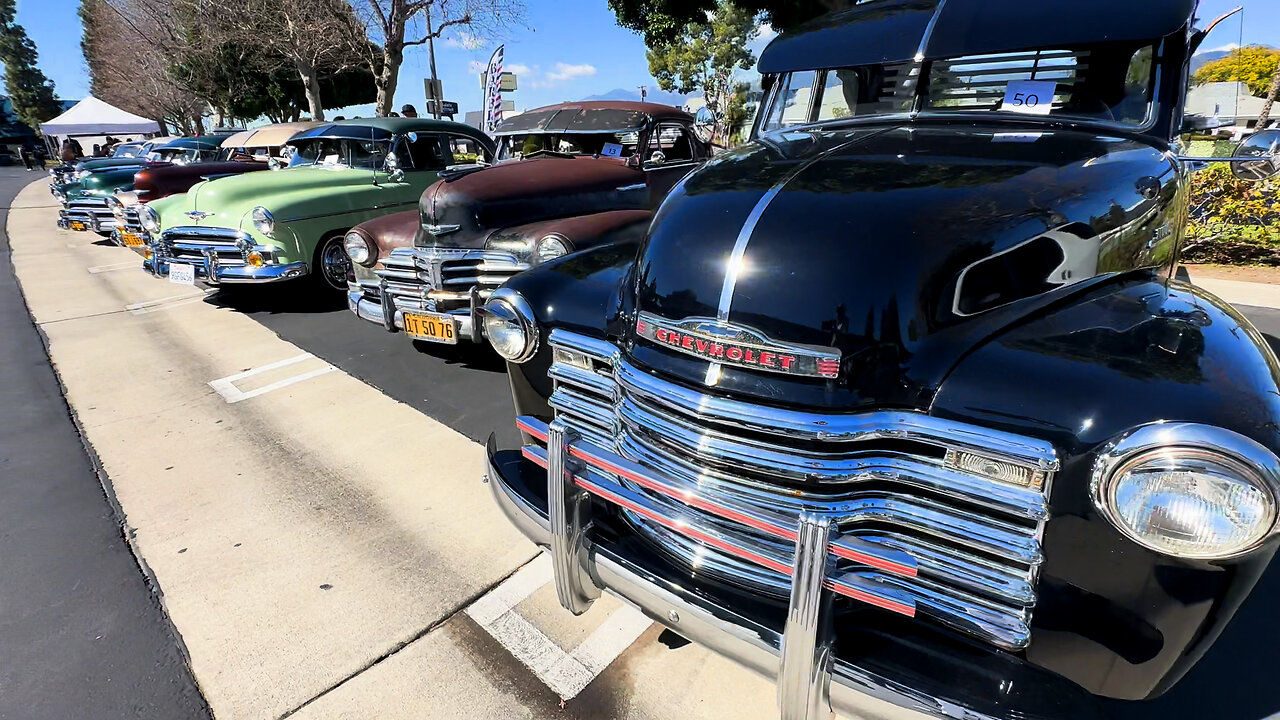 Car Show and Record Fair in San Gabriel