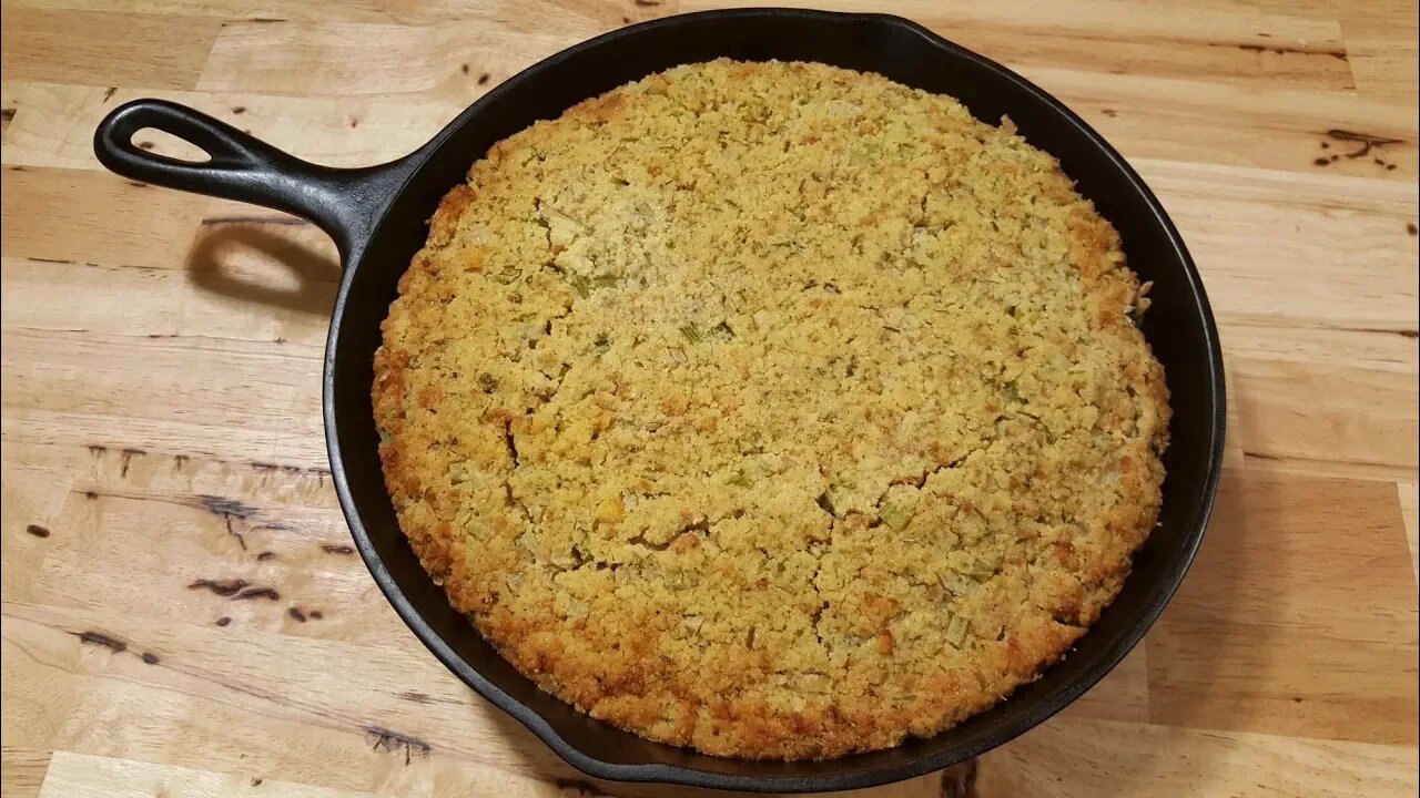 Cornbread Stuffing/Dressing - 100 Year Old Recipe - The Hillbilly Kitchen