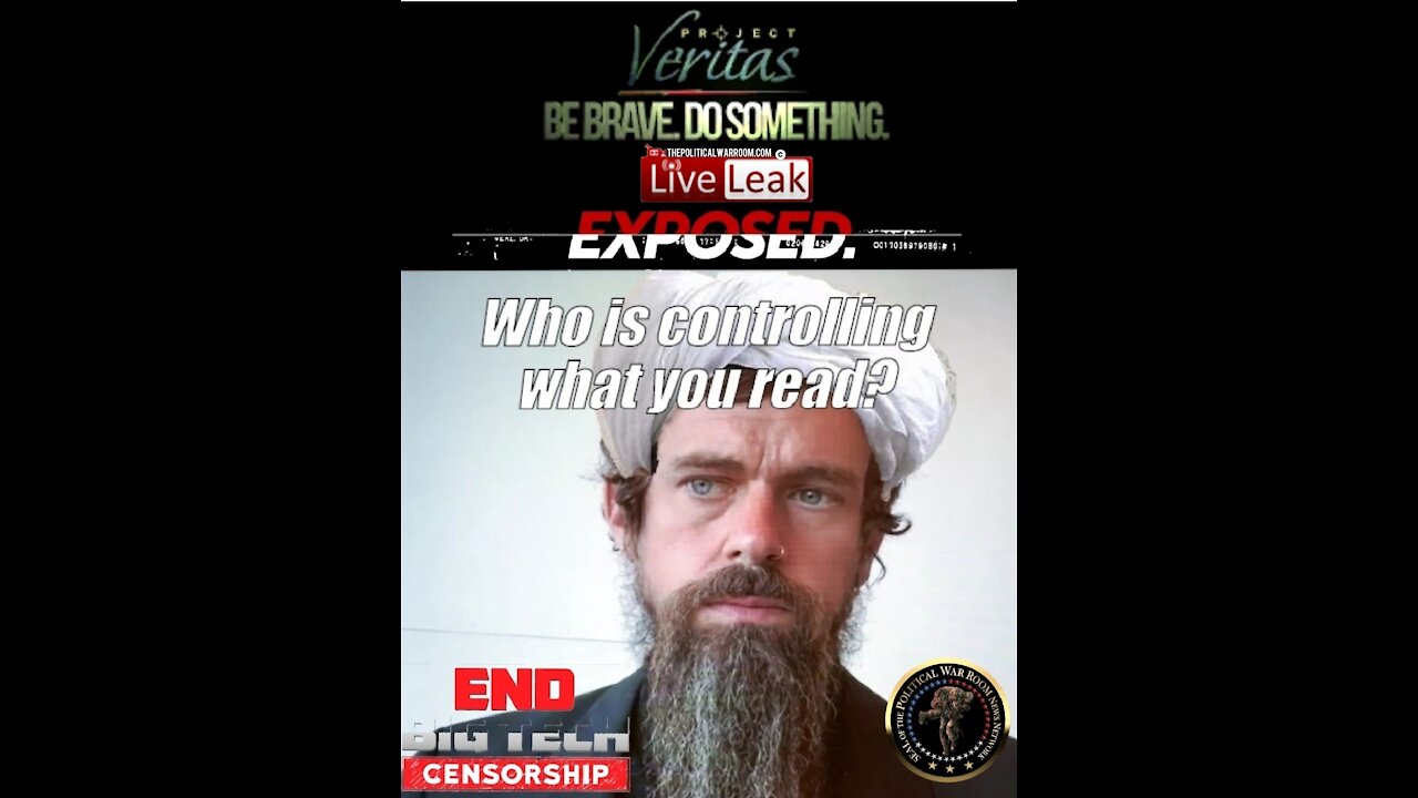 PROJECT VERITAS EXPOSES TWITTER "BIG TECH" CENSORSHIP
