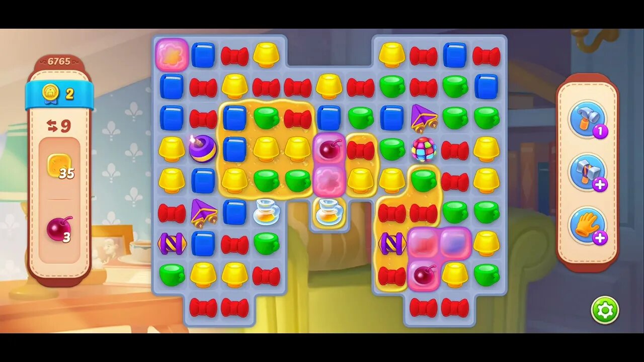 Playrix Homescapes Gameplay Walkthrough Level 6765