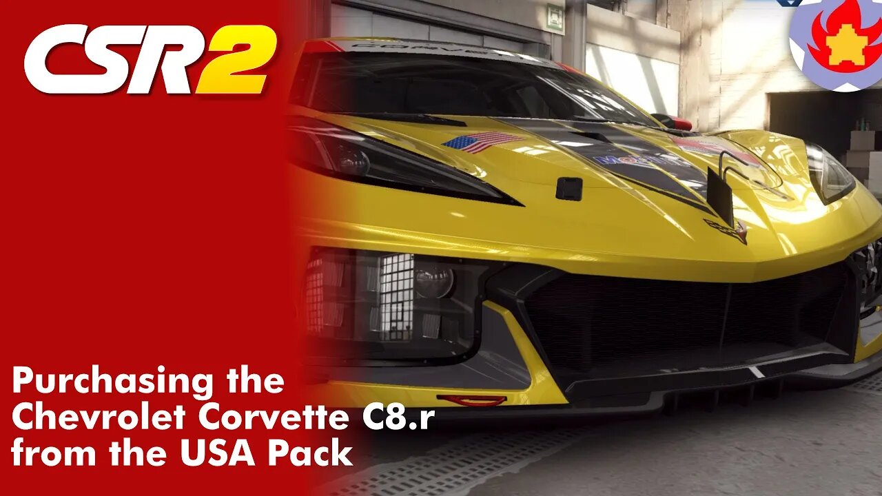 Purchasing the Chevrolet Corvette C8.r from the USA Pack| CSR Racing 2