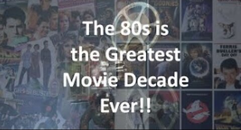 The 1980s - The greatest movie decade ever! A year by year review!!