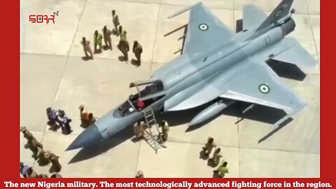 The new Nigeria military. The most technologically advanced fighting force in the region.