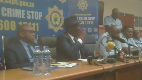 SOUTH AFRICA - Durban - Bheki Cele at Durban SAPS headquarters (Videos) (gW6)